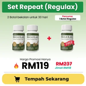 3 Botol Regulax